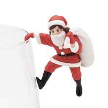 「コップのフチ子 クリスマス」の「サンタのフチ子」(c)タナカカツキ / KITAN CLUB
