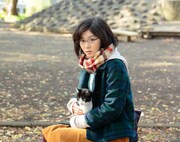 ウメさん役の松岡茉優。(c)2015「猫なんかよんでもこない。」製作委員会