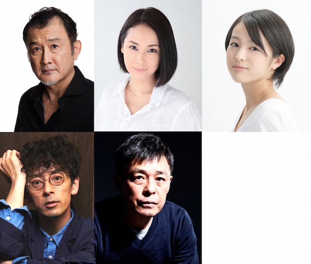 ドラマ「ウロボロス」の出演陣。上段左から吉田鋼太郎、吉田羊、清野菜名。下段左から滝藤賢一、光石研。