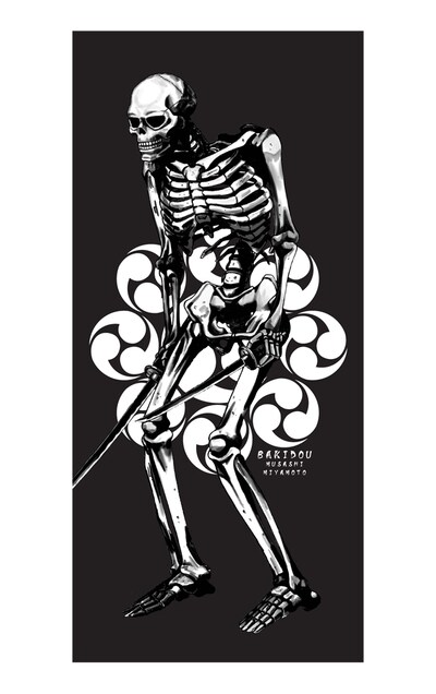 「刃牙道」宮本武蔵 骨格BIGタオル