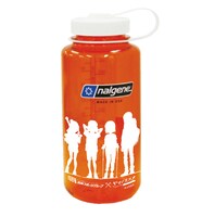 1リットルのナルゲンボトル。写真はオレンジ。(c)S/ESE/E