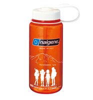 0.5リットルのナルゲンボトル。写真はオレンジ。(c)S/ESE/E