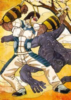 笠原真樹による「テラフォーマーズ」のイラスト。