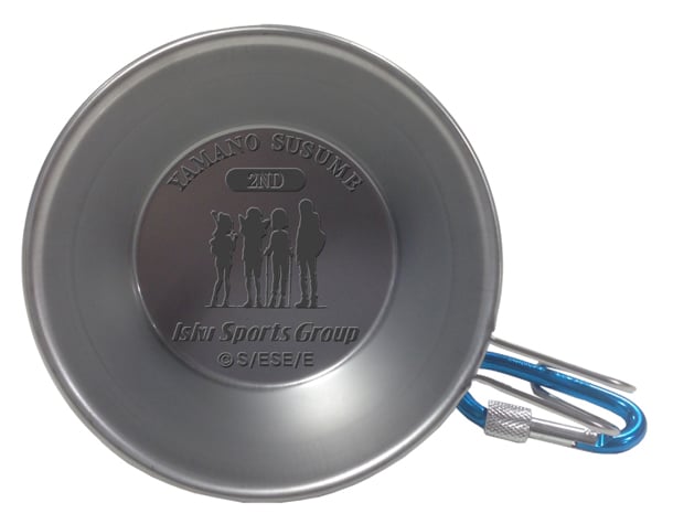 シェラカップ。底にはキャラクターのシルエットが型押しされている。(c)S/ESE/E