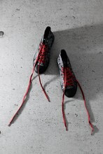 「EVASTOREオリジナル貞本義行コミックコラージュ柄スニーカー」(c)カラー