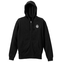 「弱虫ペダル ドットパーカー 箱根学園」フロント（ブラック）