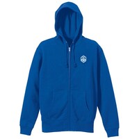 「弱虫ペダル ドットパーカー 箱根学園」フロント（ブルー）