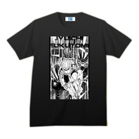 「弱虫ペダル インパクトシーンＴシャツ 箱根学園/福富寿一」（ブラック）