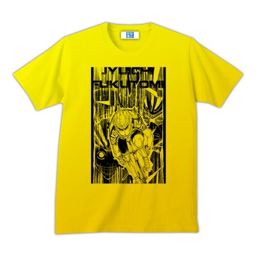 「弱虫ペダル インパクトシーンＴシャツ 箱根学園/福富寿一」（イエロー）