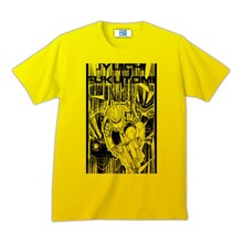 「弱虫ペダル インパクトシーンＴシャツ 箱根学園/福富寿一」（イエロー）