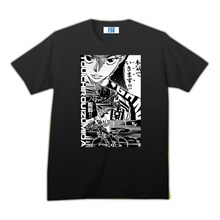 「弱虫ペダル インパクトシーンＴシャツ 箱根学園/泉田塔一郎」（ブラック）
