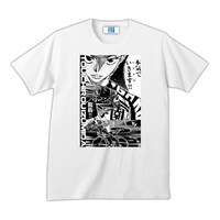 「弱虫ペダル インパクトシーンＴシャツ 箱根学園/泉田塔一郎」（ホワイト）