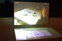 諫山創の作画風景動画。