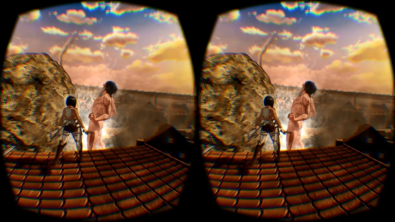 「360°体感シアター“哮”」の画面。