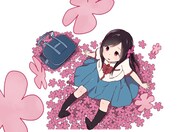 「ひとりぼっちの○○生活」カラーカット。