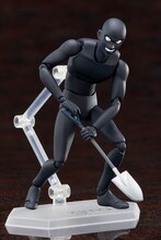 スコップを持った「figma 犯人」。証拠隠滅を図っているようだ。 (c)青山剛昌／小学館・読売テレビ・TMS 1996