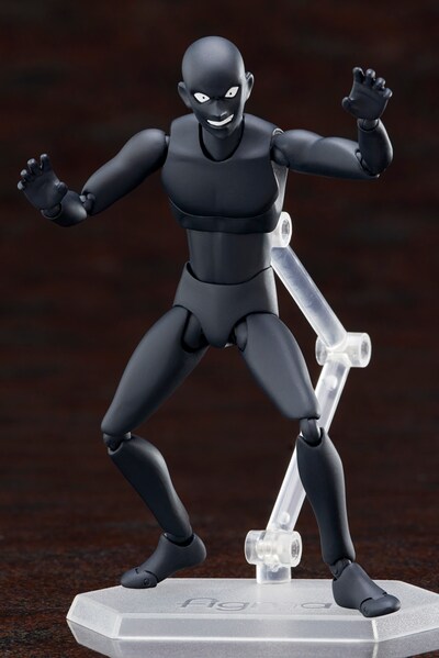 殺意に満ちた表情がよく表現された「figma 犯人」。 (c)青山剛昌／小学館・読売テレビ・TMS 1996