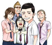 小沢としおの新連載「Gメン」の予告カット。 (c)小沢としお（週刊少年チャンピオン）