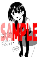 メロンブックスにて配布される購入特典のサンプル。(c)Hakoroku (c)MICRO MAGAZINE