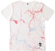 「EREN YEAGER」のグラフィックパターン。