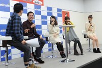 トークショーの様子。