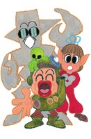 「マカロニほうれん荘」電子版収録イラストより。