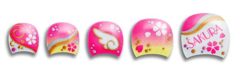 なかよし2015年1月号付録の「カードキャプターさくら」ネイルシール。