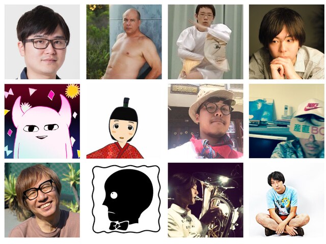 「ひらのりょうまんがまつり」のゲストたち。