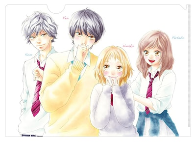 「〈片想い応援〉クリアファイル」のイメージ。