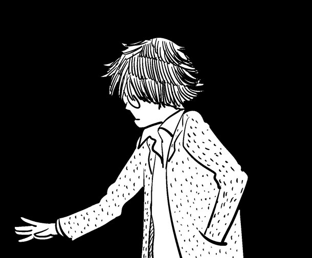 ふみふみこが「オトナの読書感想文」に寄稿した、梶井基次郎「檸檬」のイラスト。