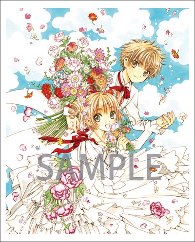 A賞のキャンバスパネル。(c) CLAMP・ST／講談社