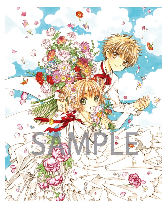 A賞のキャンバスパネル。(c) CLAMP・ST／講談社