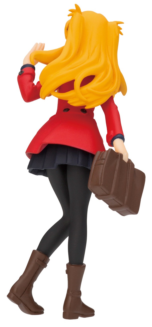 ヤングエース2015年1月号付録の「アスカフィギュア」。(c)カラー