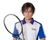 手塚国光に扮した財木琢磨。(c)許斐 剛／集英社・ＮＡＳ・新テニスの王子様プロジェクト (c)許斐 剛／集英社・テニミュ製作委員会