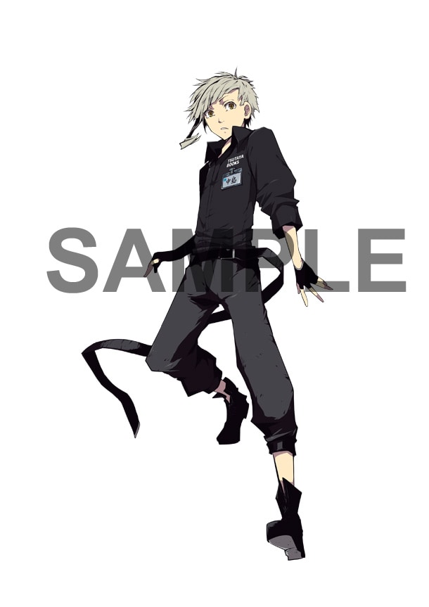 TSUTAYA BOOKSの制服を着た中島敦。