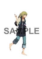 有隣堂の制服を着た宮沢賢治。