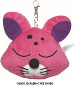 しまっちゃうおじさんぬいぐるみパスケース。(c)M.I/T.S