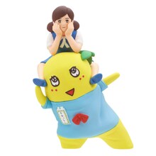 「フチ子と決めポーズふなっしー」(c)ふなっしー (c)タナカカツキ / KITAN CLUB