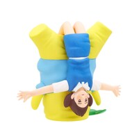 「フチ子と逆立ちふなっしー」を別角度から見た様子。(c)ふなっしー (c)タナカカツキ / KITAN CLUB