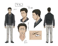 草野（CV：青柳尊哉）のキャラクター設定画。 (c)岩明均／講談社・VAP・NTV・4cast