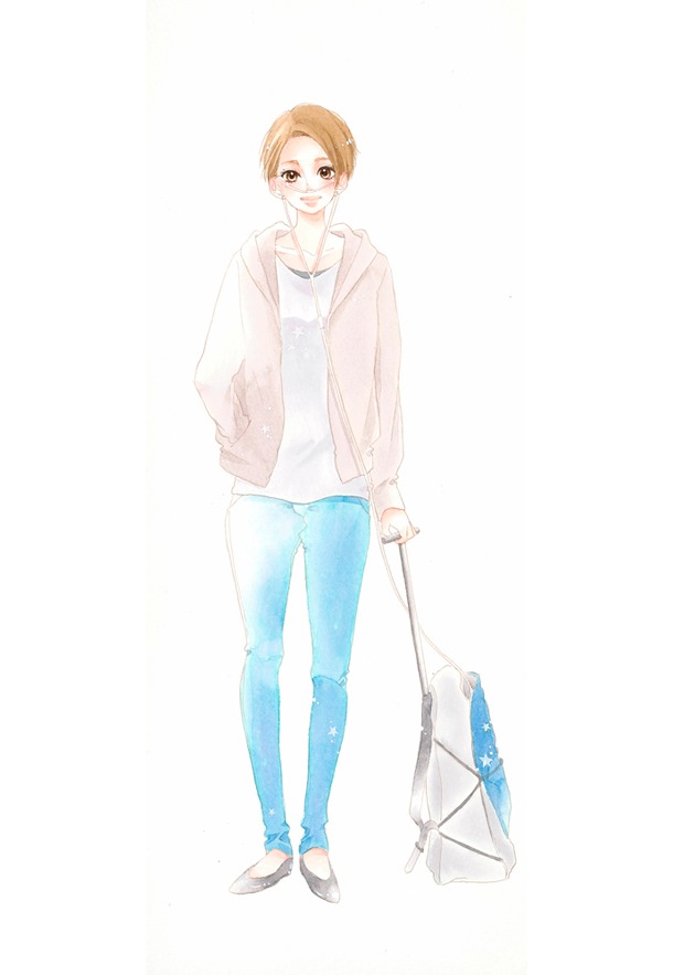 目黒あむによるイラスト。(c)目黒あむ／集英社別冊マーガレット