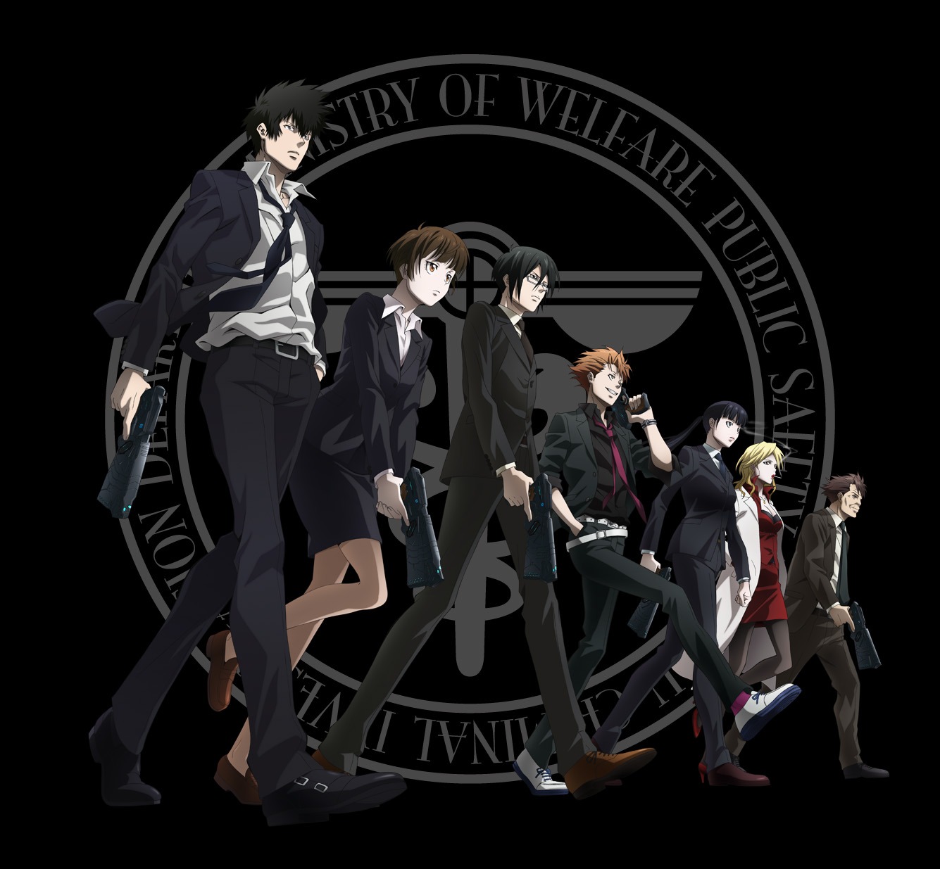 「PSYCHO-PASS サイコパス」キービジュアル (c)サイコパス製作委員会