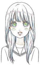 大和凛子の設定画。(c)アルコ・河原和音／集英社・「俺物語!!」製作委員会