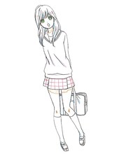 大和凛子の設定画。(c)アルコ・河原和音／集英社・「俺物語!!」製作委員会