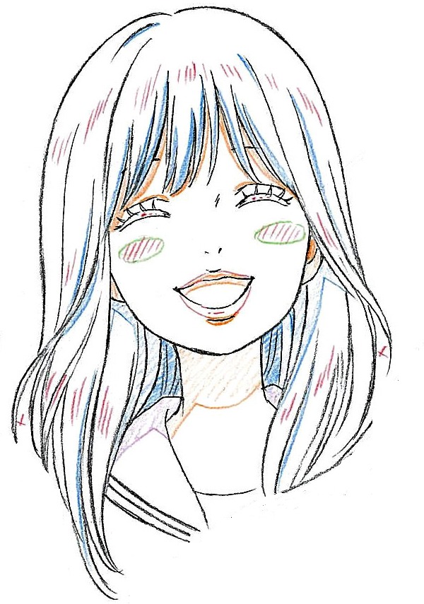 大和凛子の設定画。(c)アルコ・河原和音／集英社・「俺物語!!」製作委員会