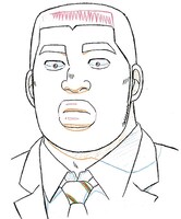 剛田猛男の設定画。(c)アルコ・河原和音／集英社・「俺物語!!」製作委員会