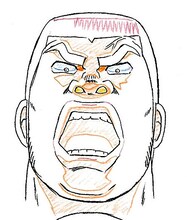 剛田猛男の設定画。(c)アルコ・河原和音／集英社・「俺物語!!」製作委員会