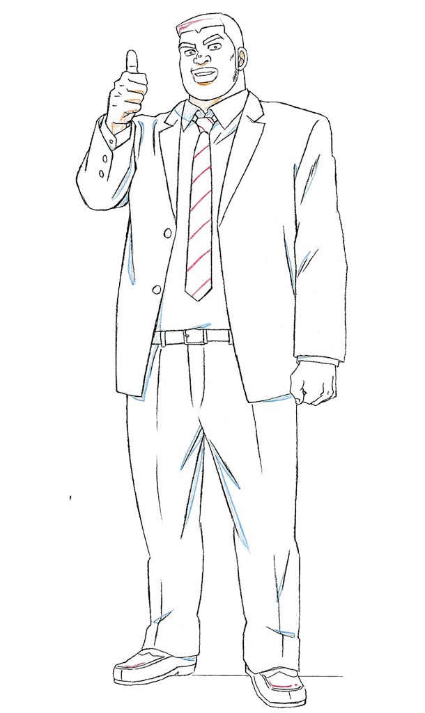 剛田猛男の設定画。(c)アルコ・河原和音／集英社・「俺物語!!」製作委員会