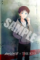 「第13号機 ダブルクロス シルバーネックレス」の購入者に付属する、数量限定の描き下ろし「クリスタルプリント」。