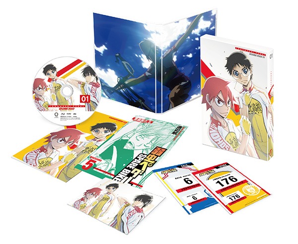 「弱虫ペダル GRANDE ROAD」Blu-ray＆DVD1巻の内容。(c)渡辺航（週刊少年チャンピオン）/弱虫ペダルGR製作委員会